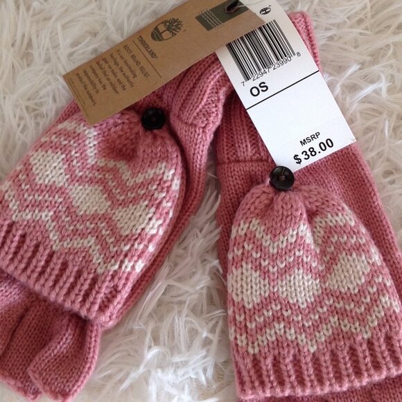 Timberland Mittens & Fingerless Gloves Barbiecore - Picture 6 of 9